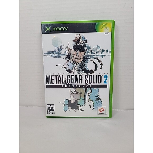 Metal Gear Solid 2: Substance (Original OG Xbox) VGC CIB - Picture 1 of 4